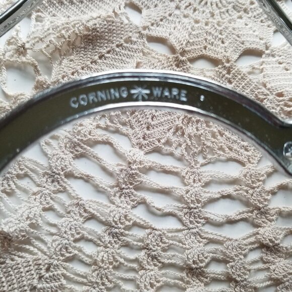 Corning Ware Trivet Lot of 3 Chrome Casserole Holder Vintage - Picture 7 of 9